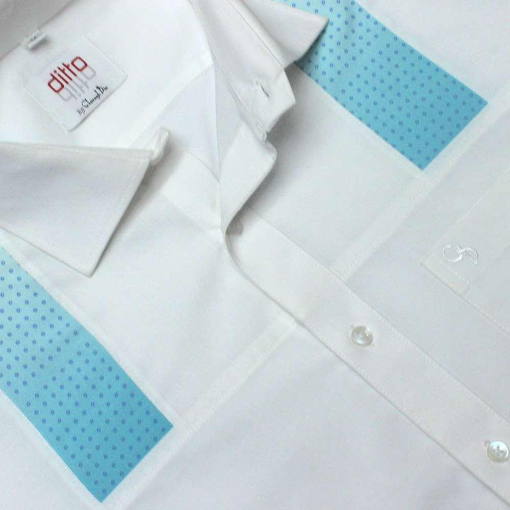 WHITE SLIM SHIRT