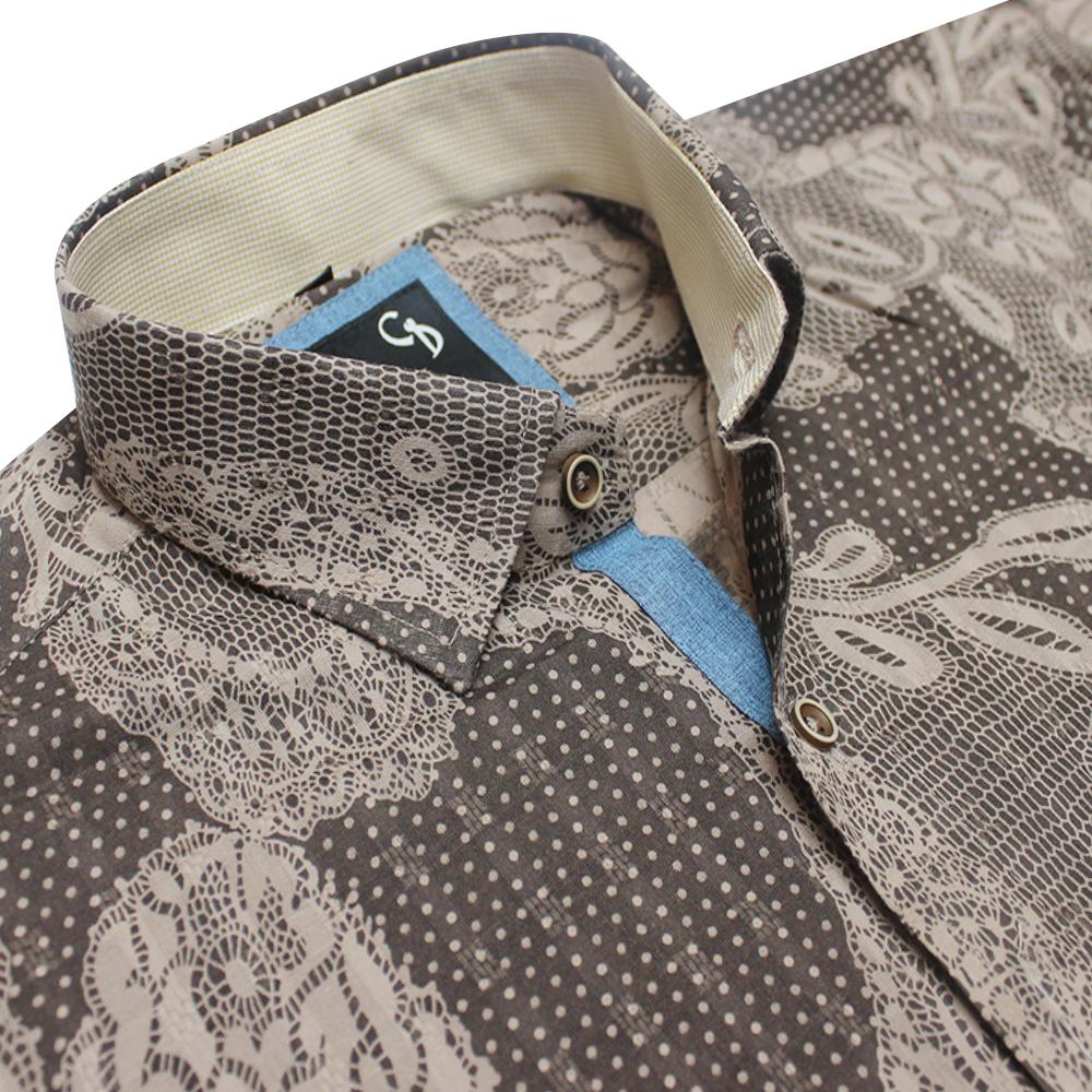 BROWN SUAVE SHIRT