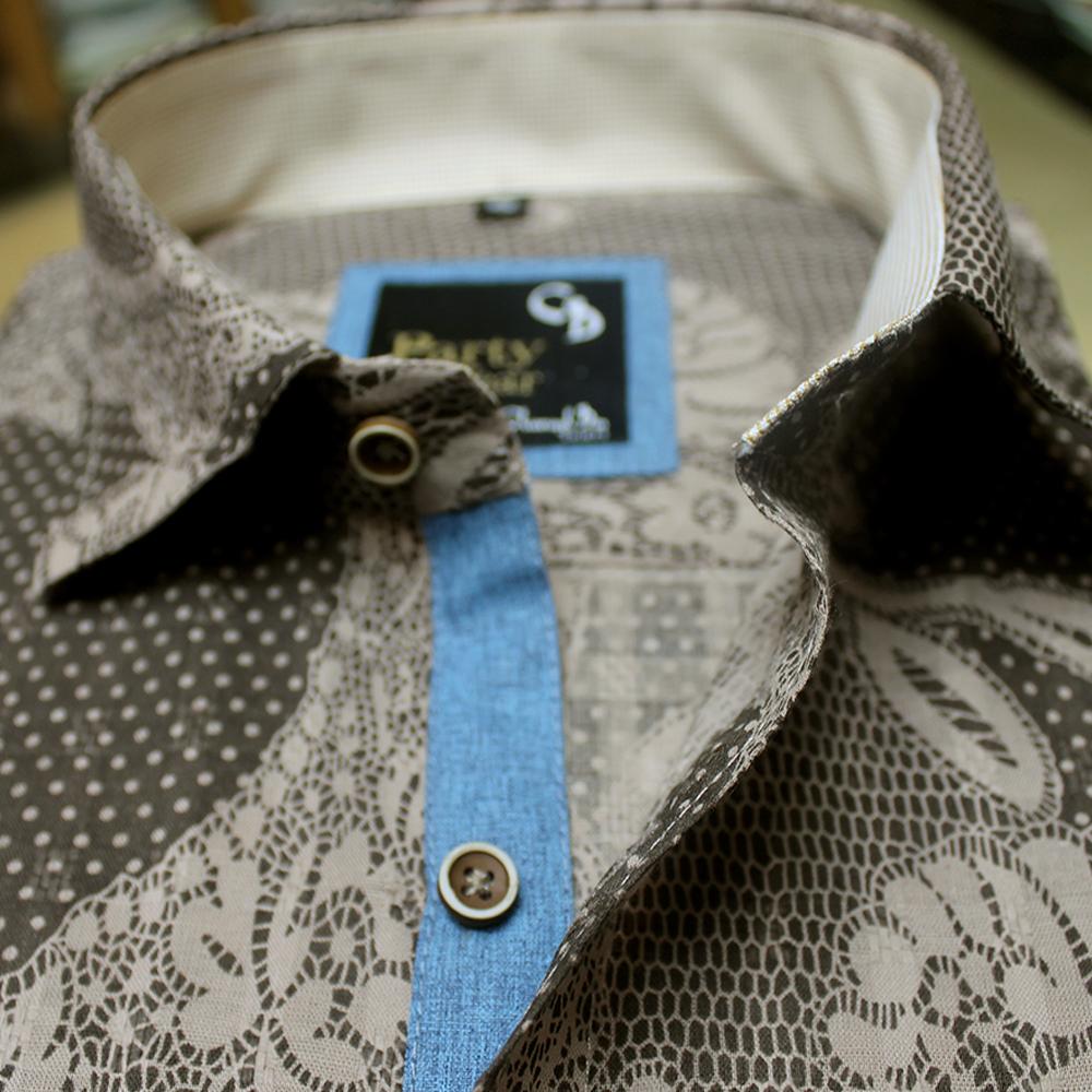 BROWN SUAVE SHIRT