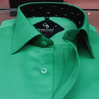 GREEN BUSINESS SHIRT