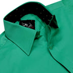 GREEN BUSINESS SHIRT