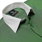 GREEN BUSINESS SHIRT