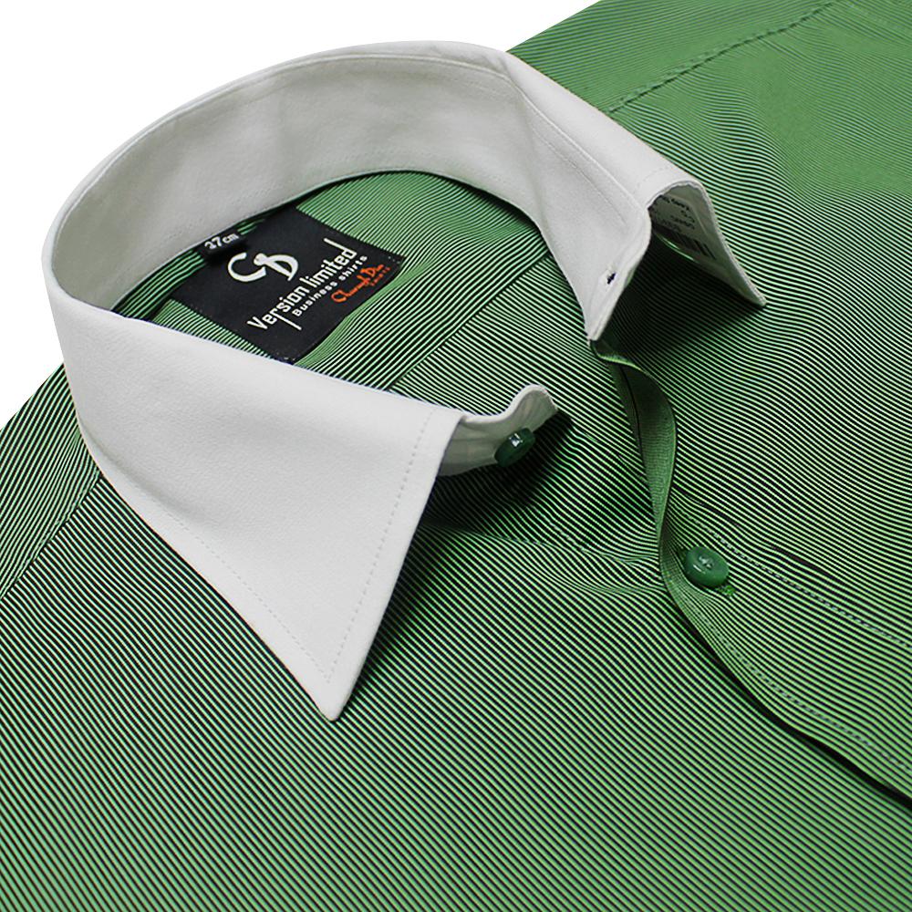 GREEN BUSINESS SHIRT