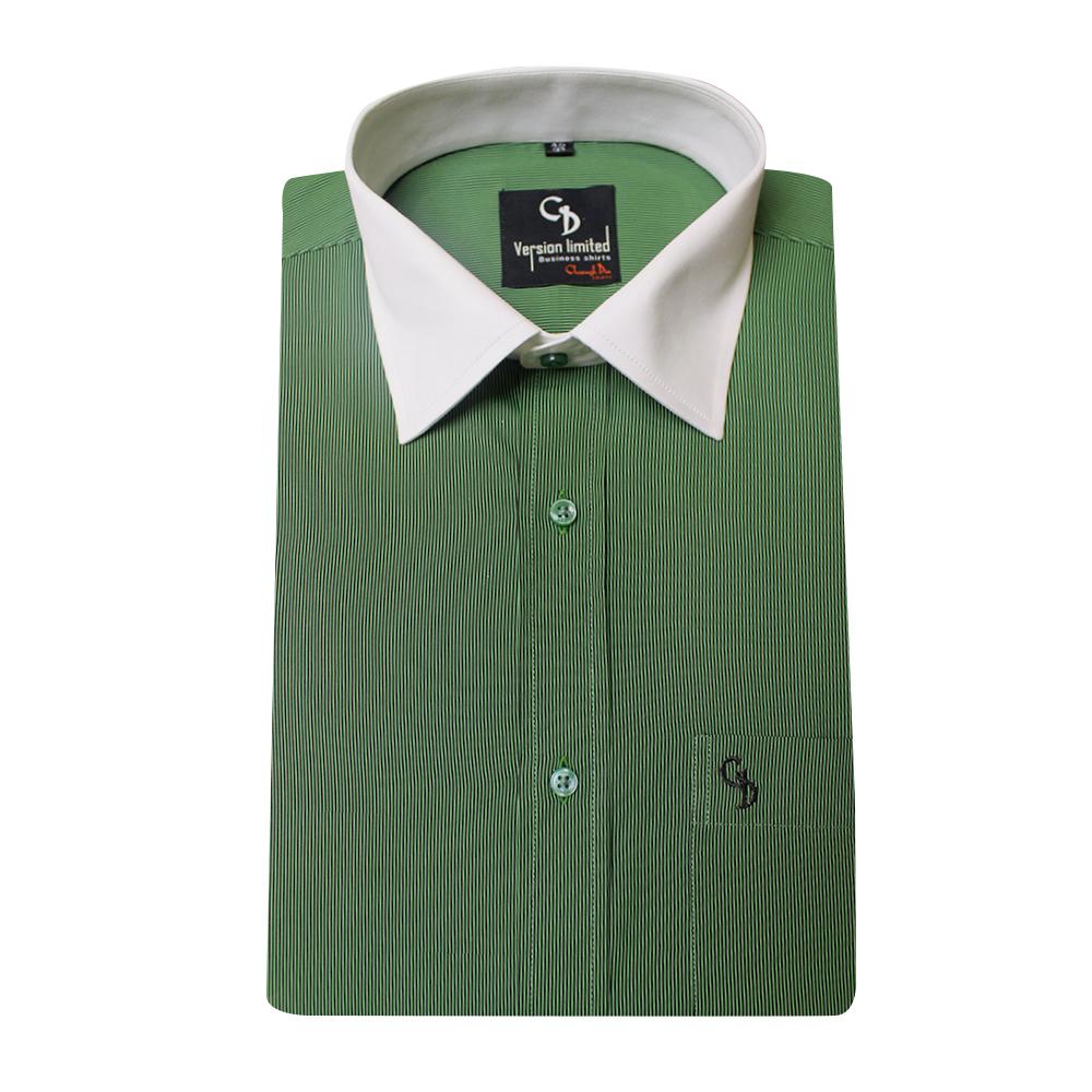 GREEN BUSINESS SHIRT