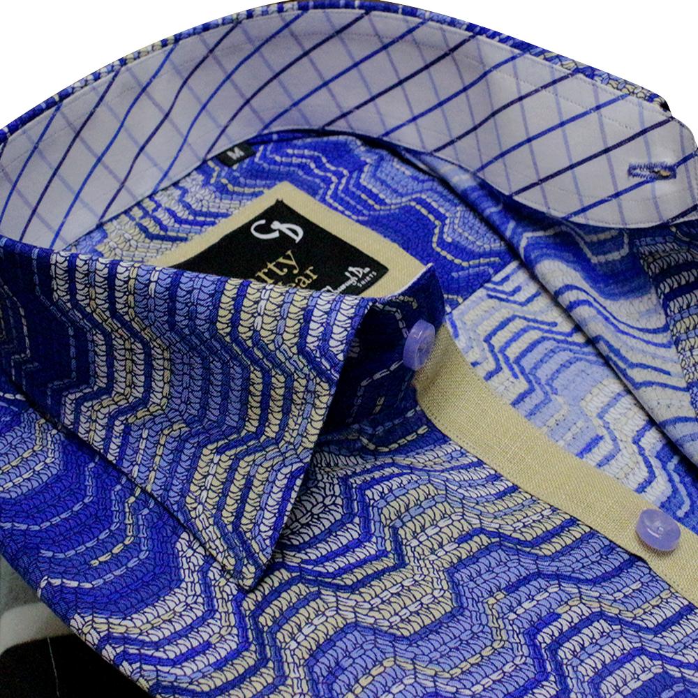 BLUE PARTY SHIRT