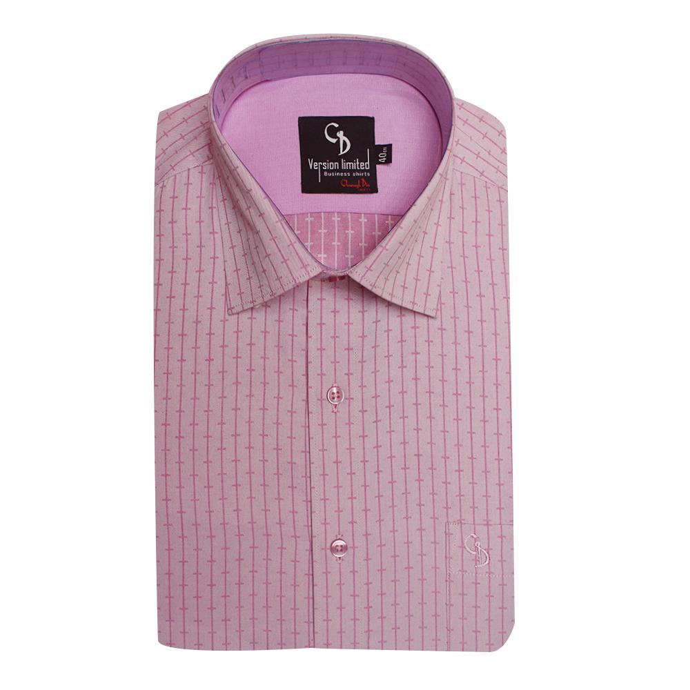 CHECK PINK SHIRT