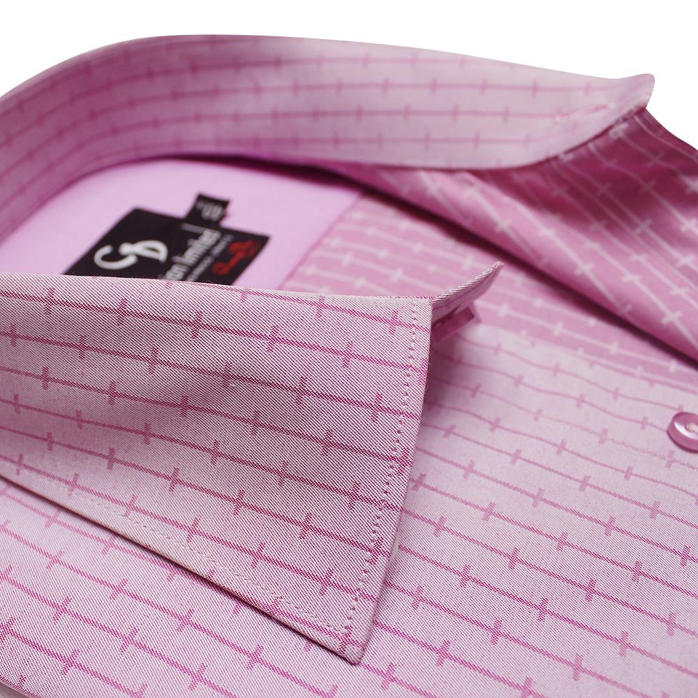 CHECK PINK SHIRT