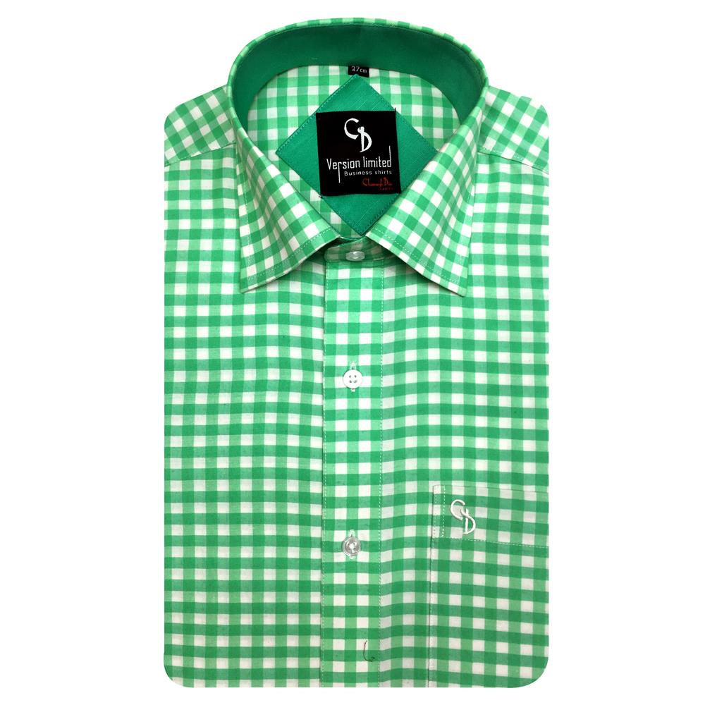 GREEN BUSINESS SHIRT
