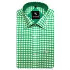 GREEN BUSINESS SHIRT