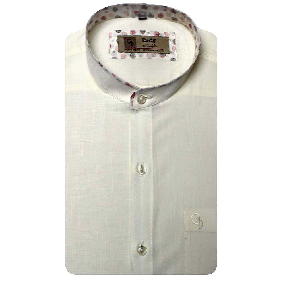 CREAM PARTY SHIRT