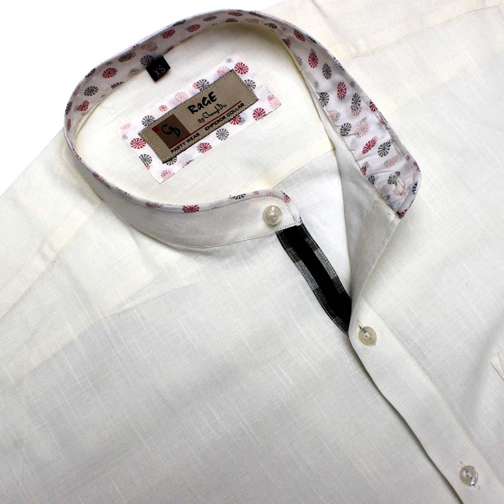 CREAM PARTY SHIRT