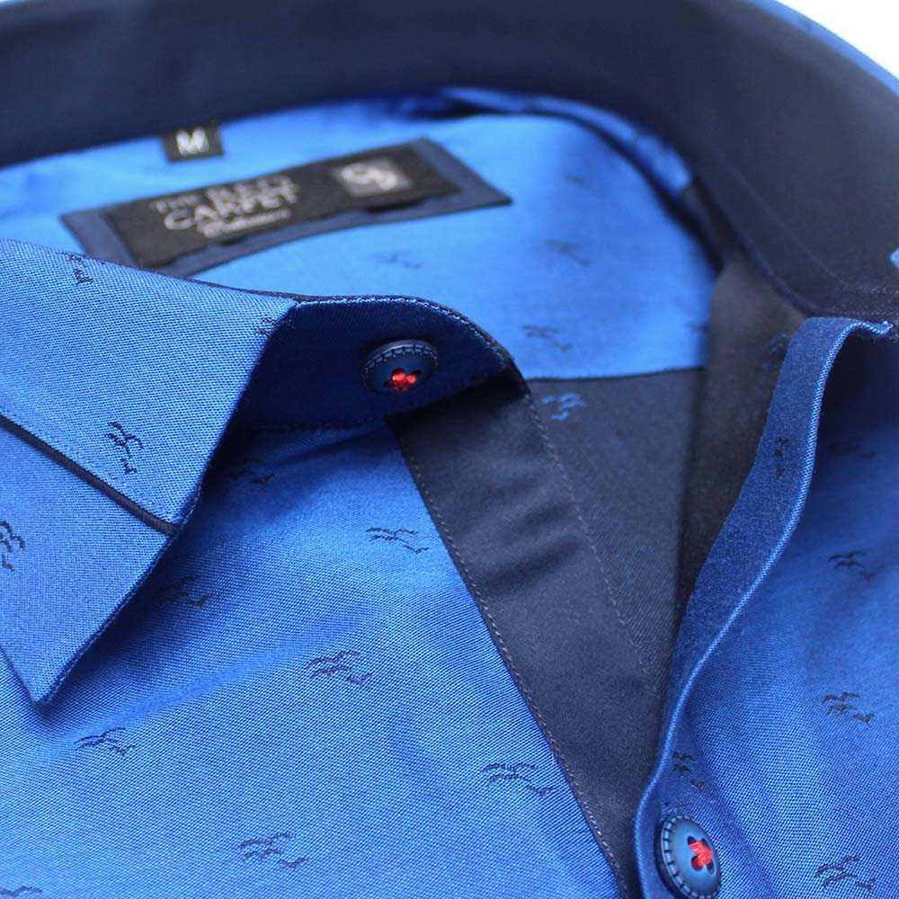 BLUE SLIM SHIRT