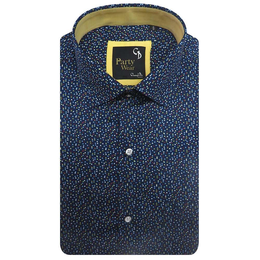 NAVY BLUE PARTY SHIRT