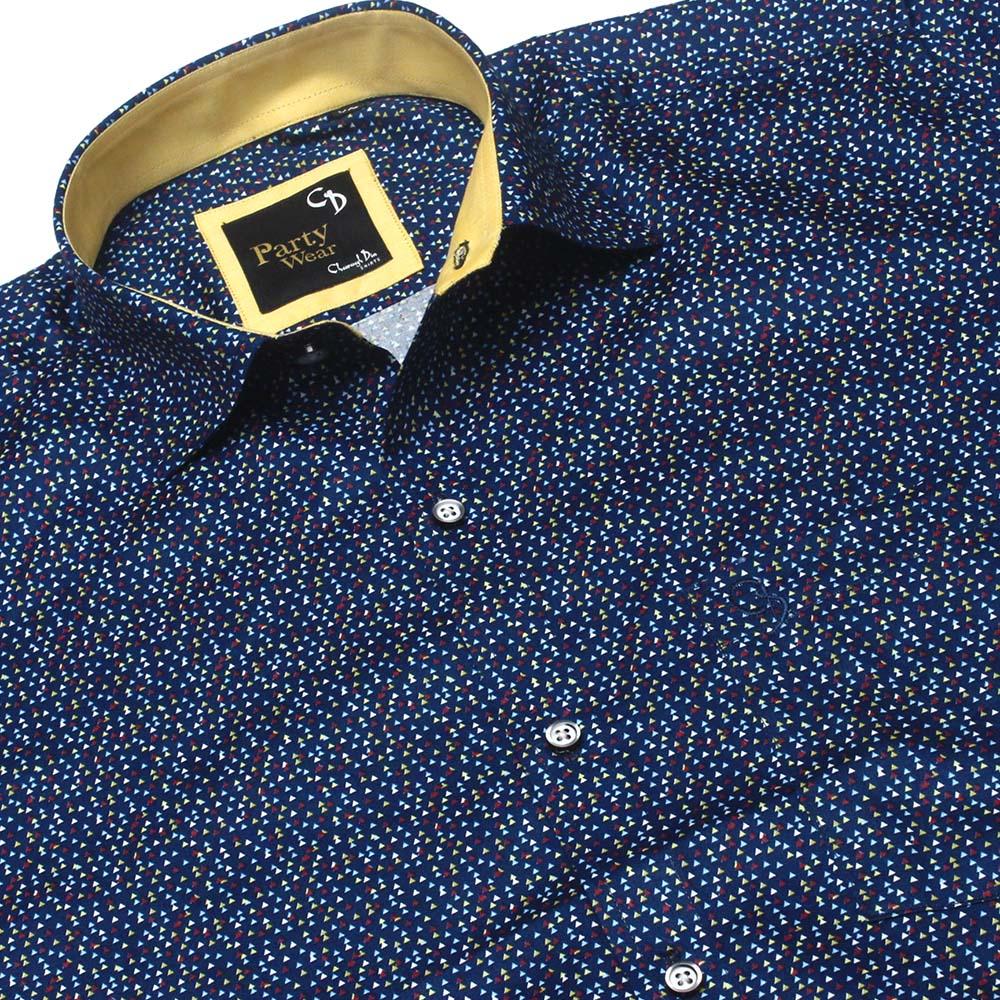 NAVY BLUE PARTY SHIRT