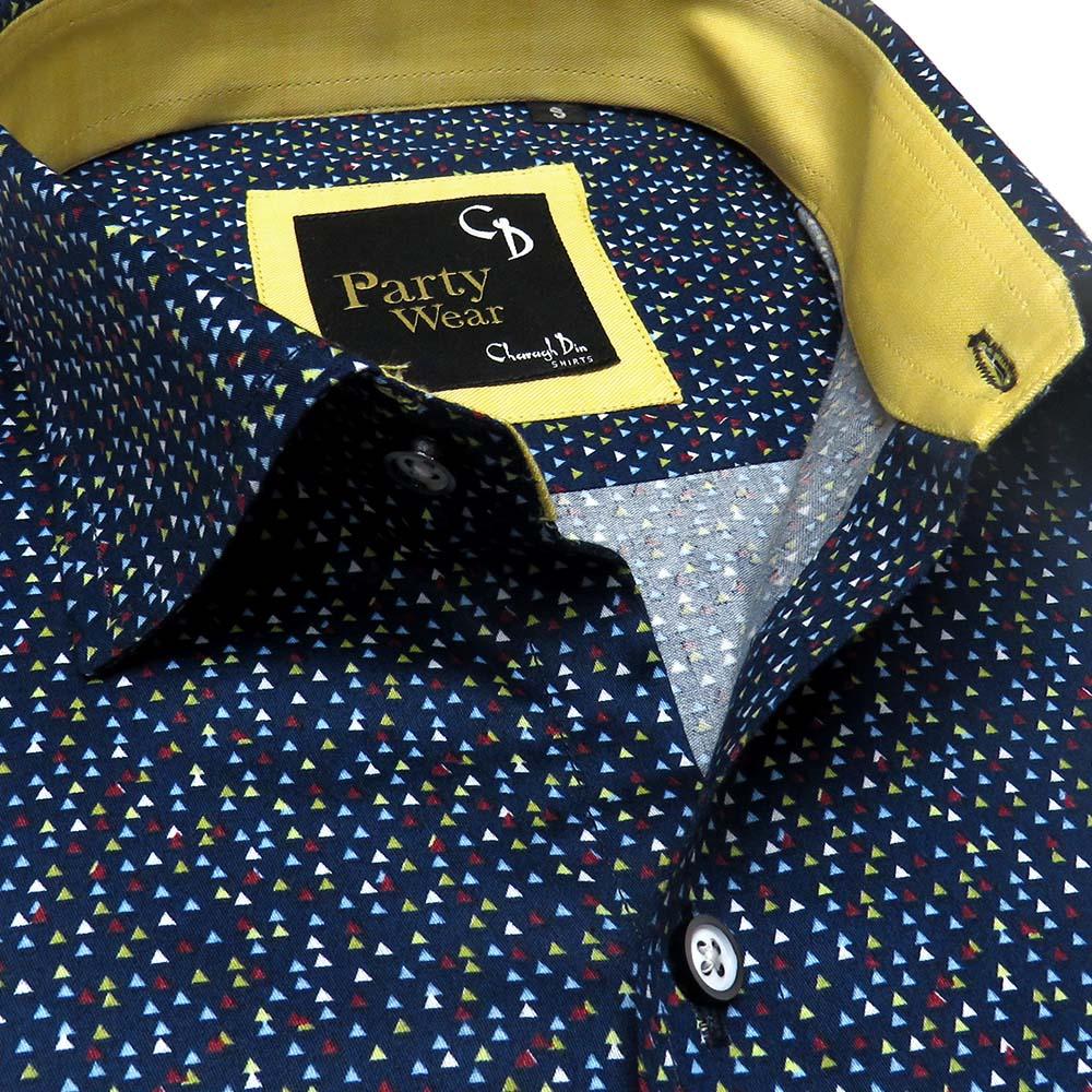 NAVY BLUE PARTY SHIRT