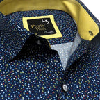 NAVY BLUE PARTY SHIRT