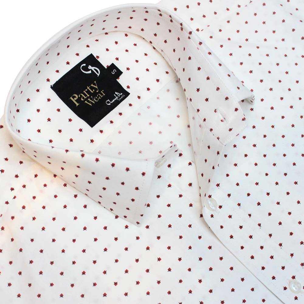 WHITE PARTY SHIRT