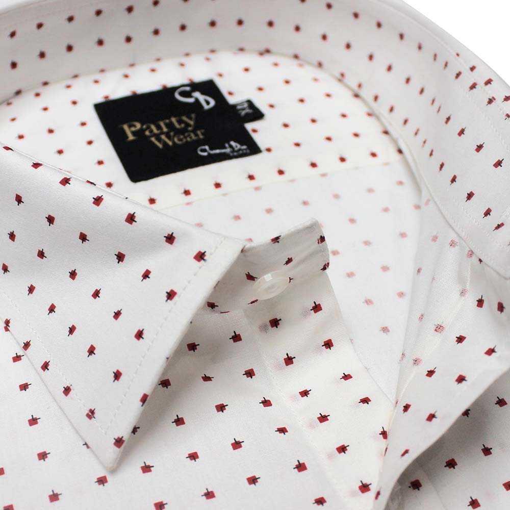 WHITE PARTY SHIRT