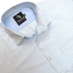 AQUA BLUE BUSINESS SHIRT