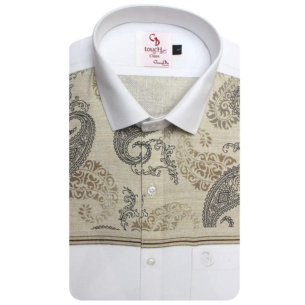 CREAM PARTY SHIRT