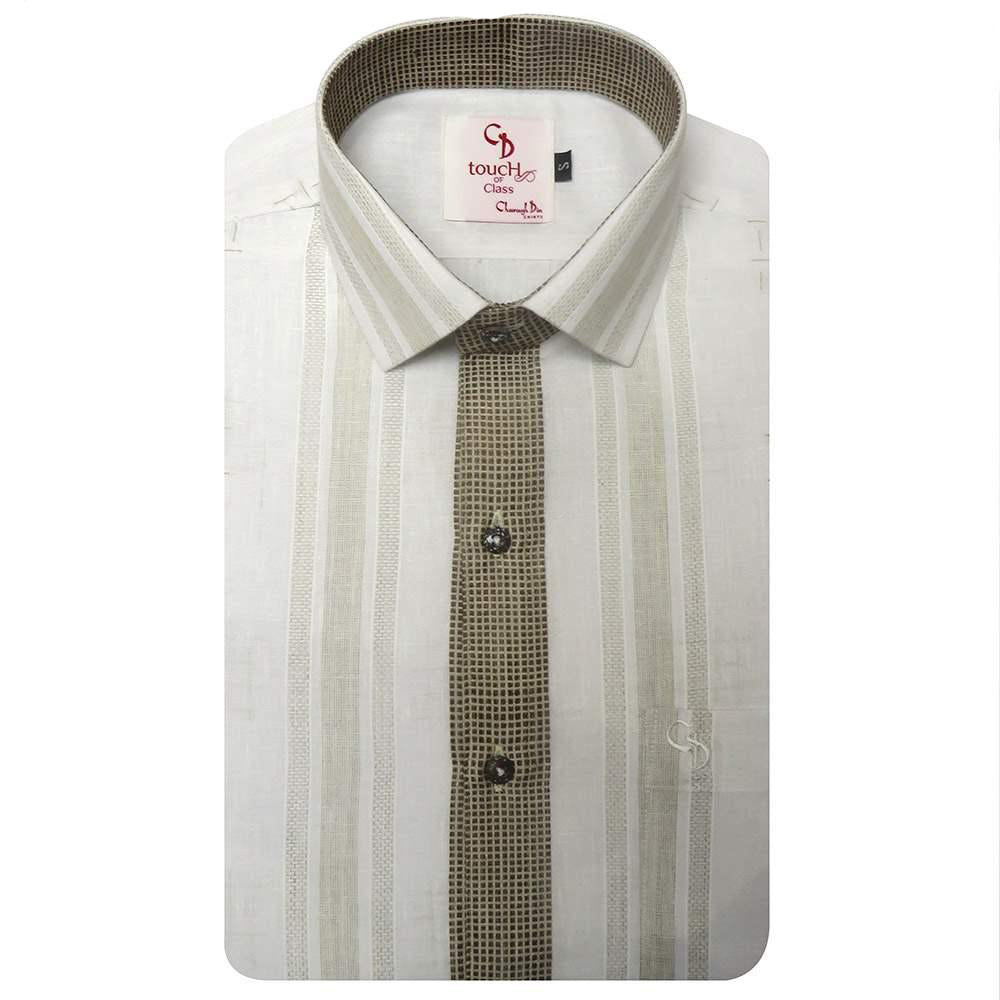 CREAM PARTY SHIRT