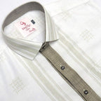 CREAM PARTY SHIRT