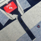 BLUE POLO T-SHIRT