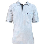 LIGHT GREY POLO T-SHIRT