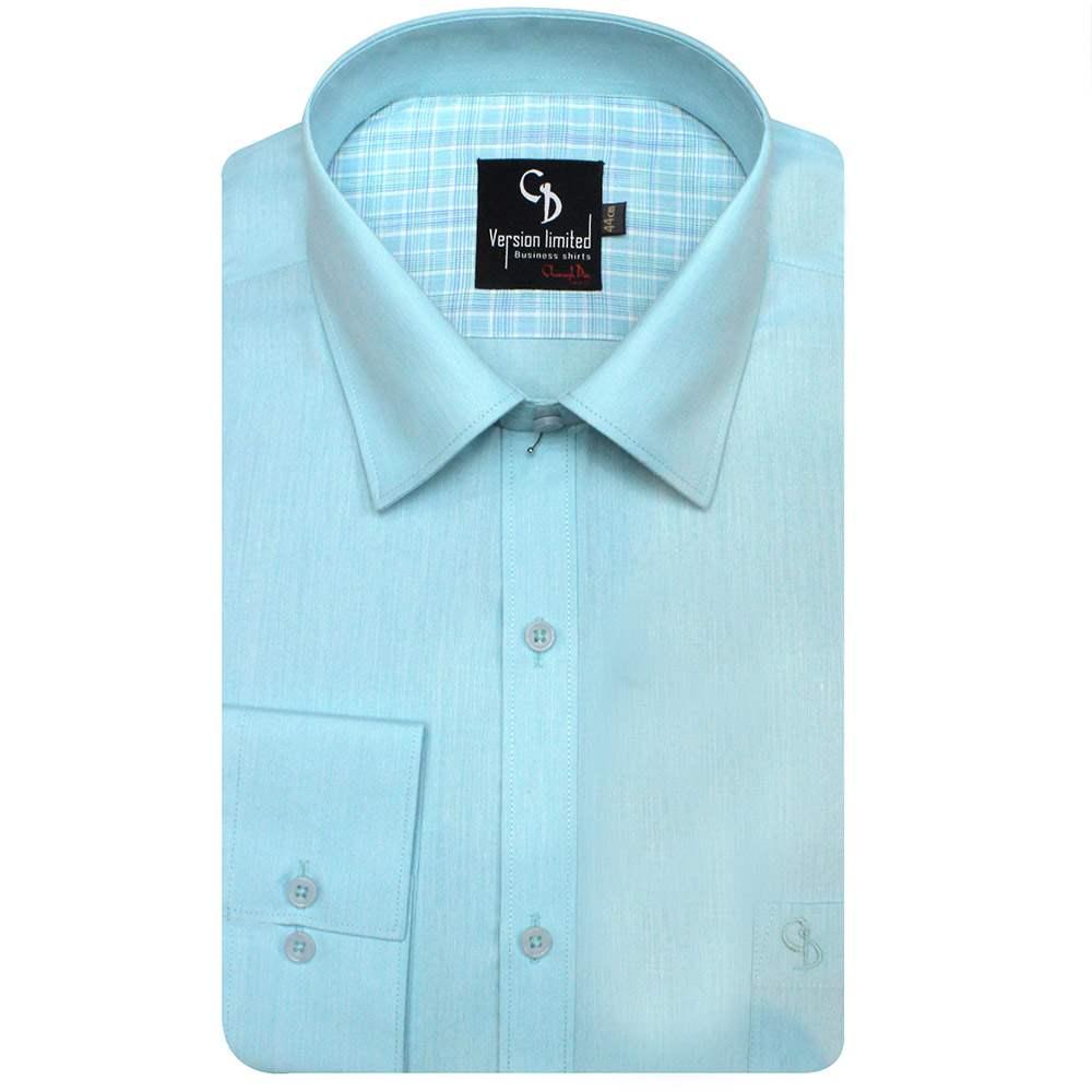AQUA BLUE BUSINESS SHIRT