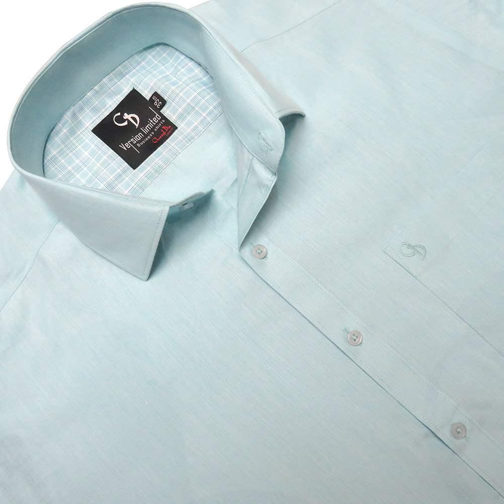 AQUA BLUE BUSINESS SHIRT