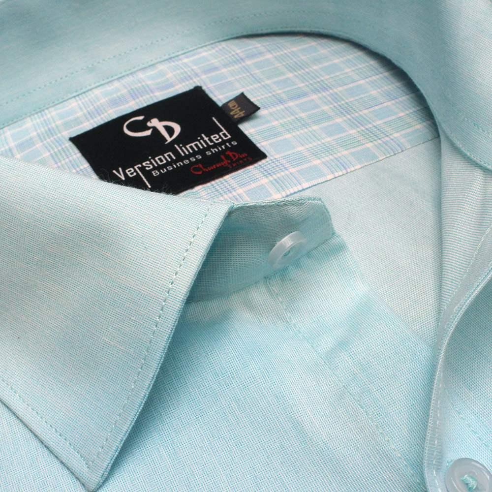 AQUA BLUE BUSINESS SHIRT