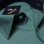 GREEN BUSINESS SHIRT