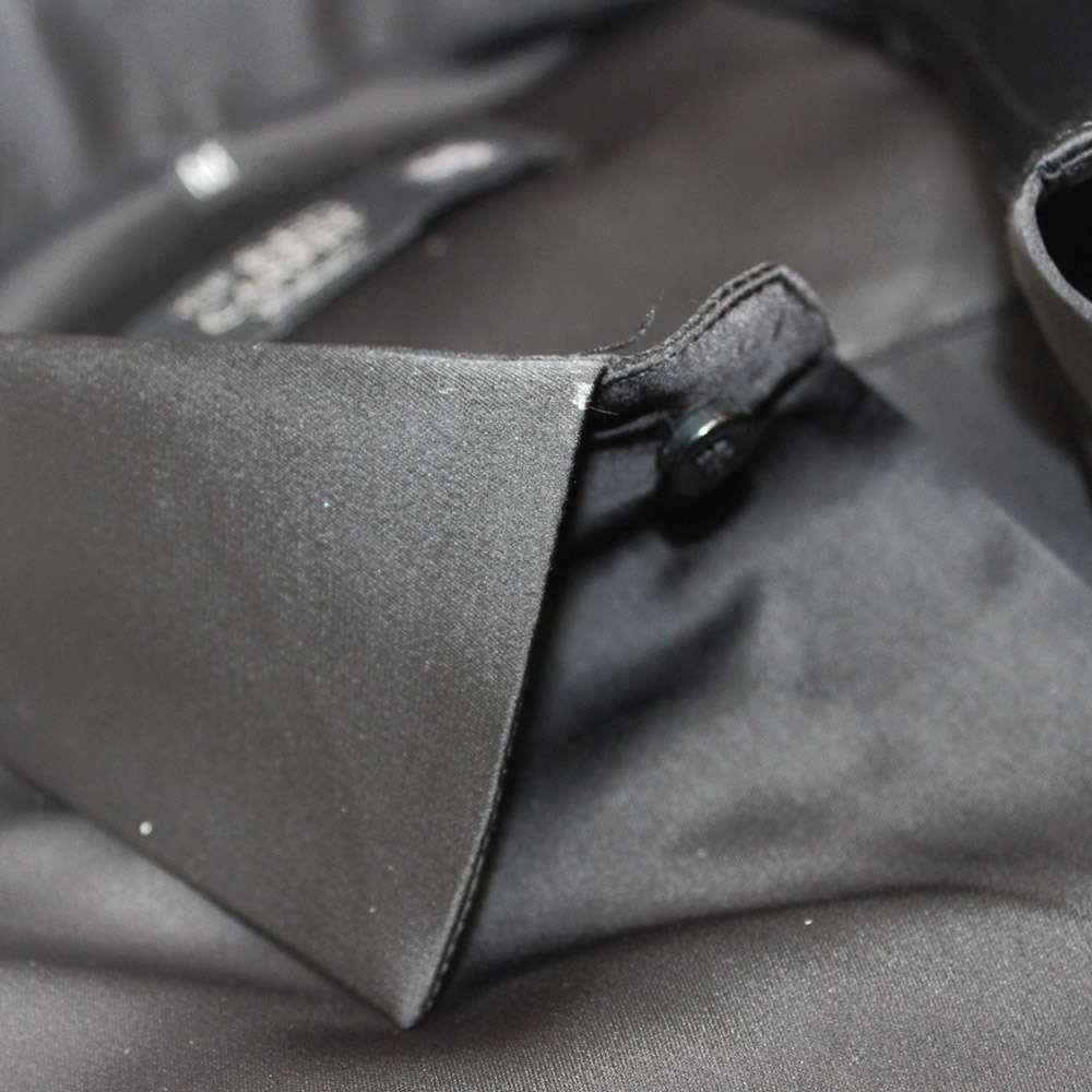 BLACK SLIM SHIRT