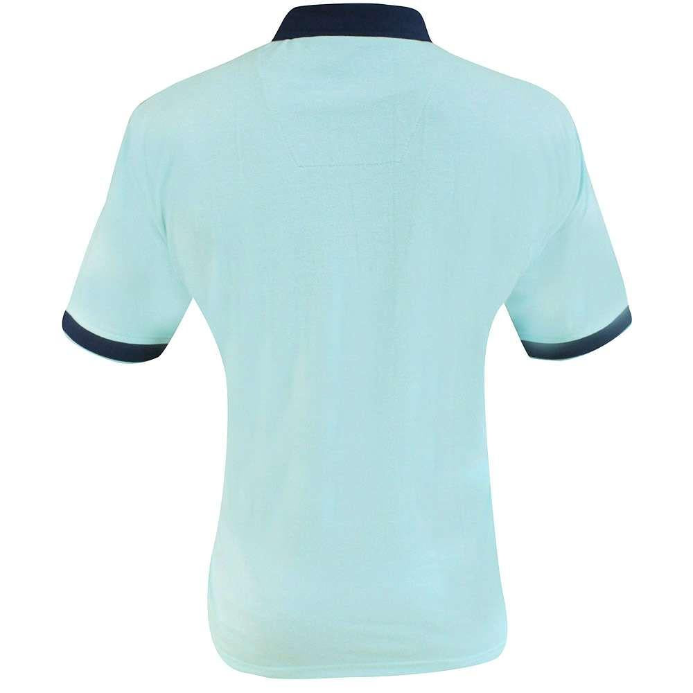AQUA BLUE POLO T-SHIRT