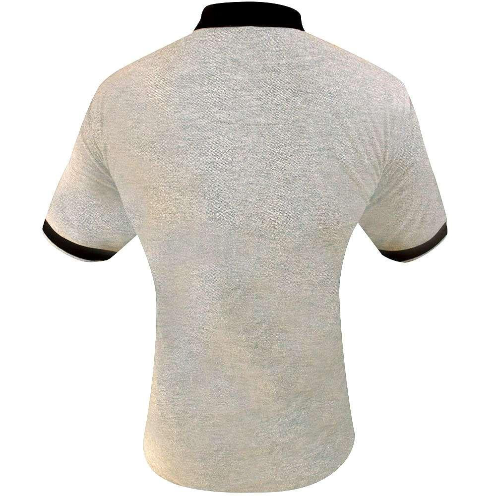 LIGHT GREY POLO T-SHIRT
