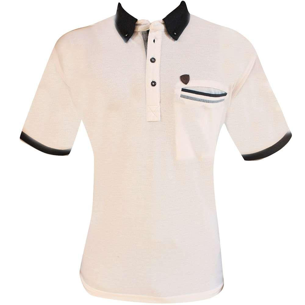WHITE POLO T-SHIRT