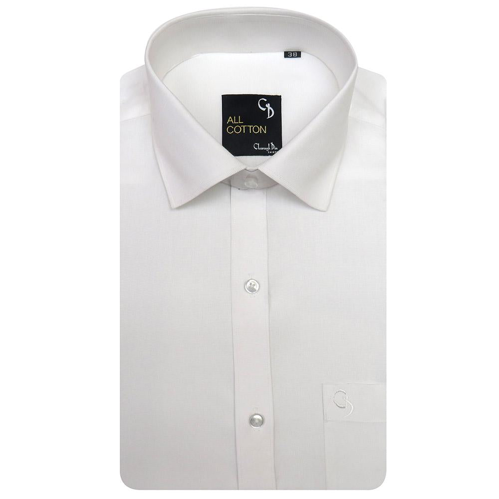 WHITE BUSINESS SHIRT