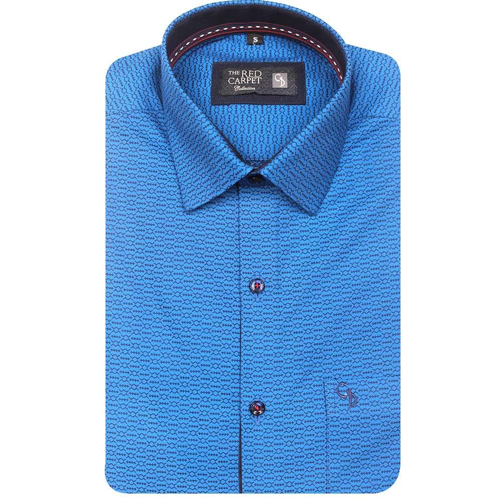 BLUE SLIM SHIRT