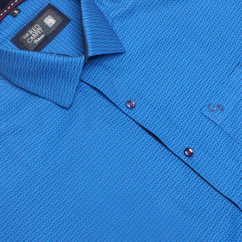 BLUE SLIM SHIRT