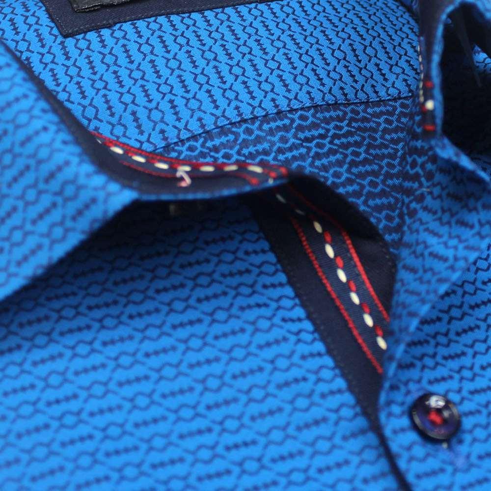 BLUE SLIM SHIRT