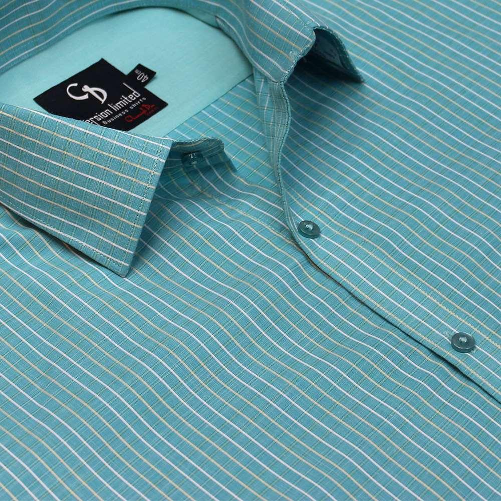 GREEN BUSINESS SHIRT