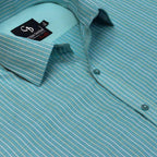 GREEN BUSINESS SHIRT