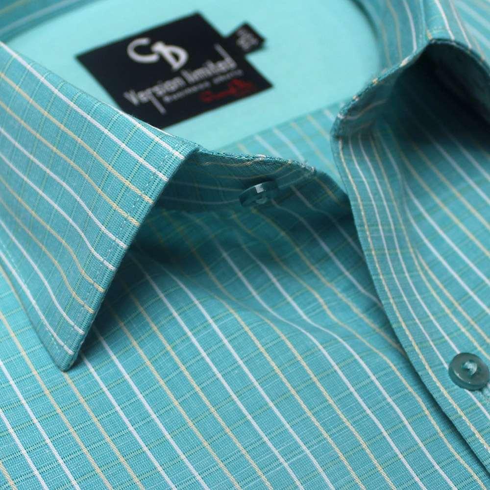 GREEN BUSINESS SHIRT