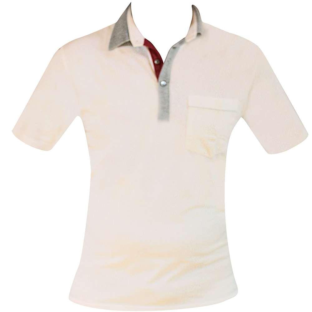 WHITE POLO T-SHIRT