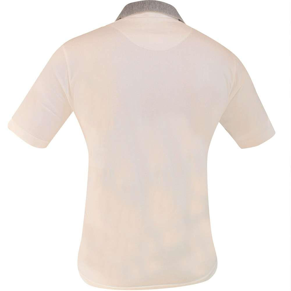 WHITE POLO T-SHIRT