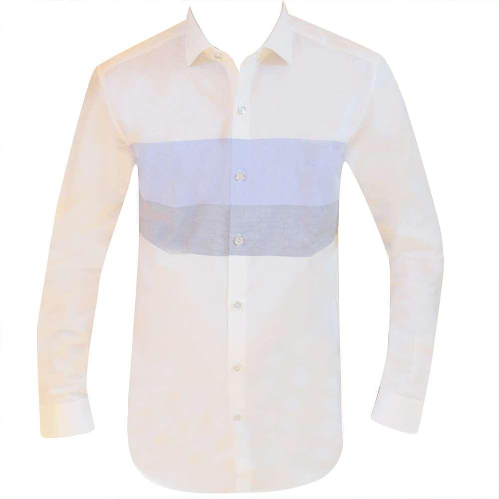 BLUE SLIM SHIRT