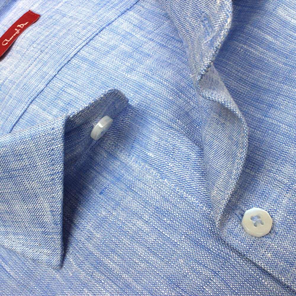 BLUE SLIM SHIRT