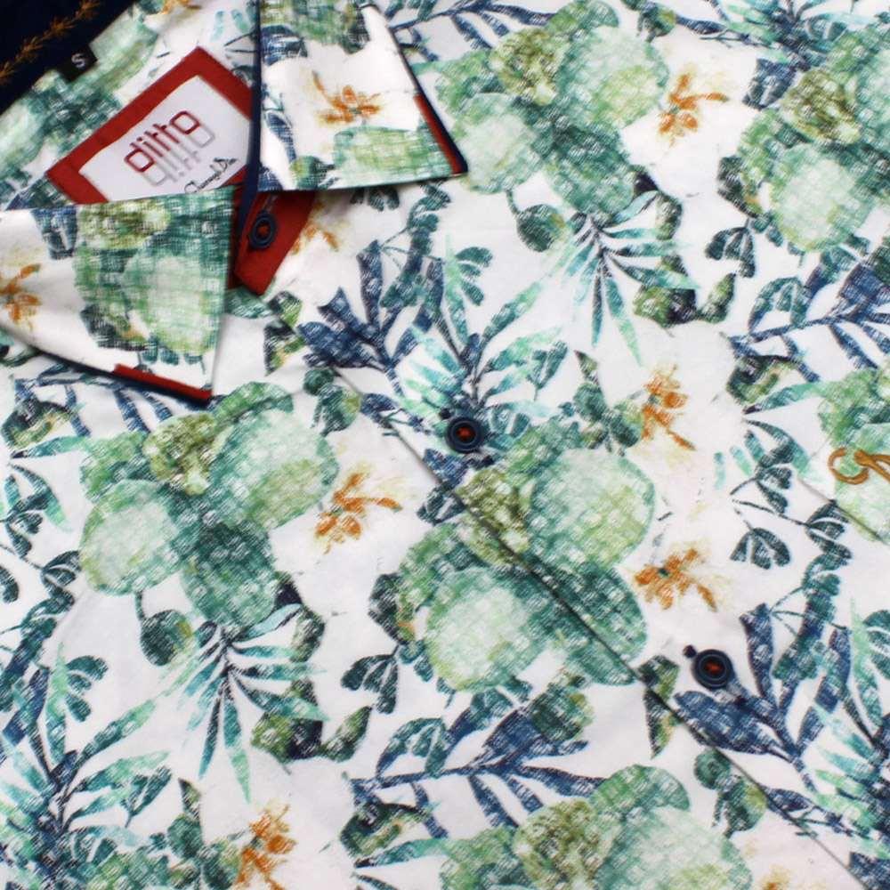 GREEN SLIM SHIRT