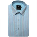 AQUA BLUE BUSINESS SHIRT