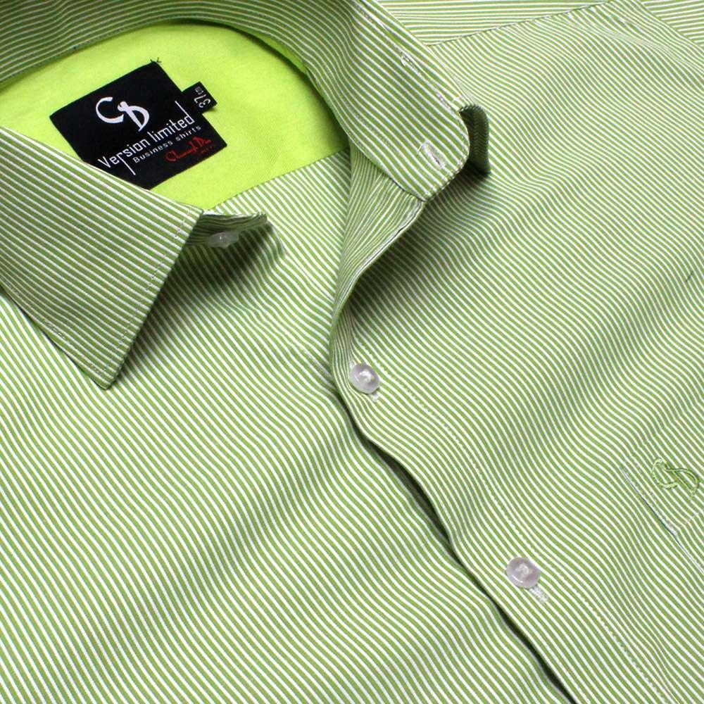 GREEN BUSINESS SHIRT